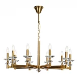 Подвесная люстра Stilfort Albert 1048/03/10P (220V, на цепи, свеча)