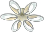 Потолочная люстра Escada Grain 10222/6LED 93W (регулировка яркости, 220V, цветы)