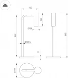 Светильник настольный SP-VERDI-TAB-3W Warm3000 (WH, 20 deg, 230V) (Arlight, IP20 Металл) 051668 (LED)