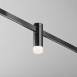 Трековый светильник магнитный 24V 3W Maytoni Skim TR145-1-3W3K-W-B (LED, круглые)