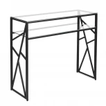 Консольный стол AllConsoles 1091-CB clear черный муар