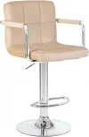 Стул барный KRUGER ARM (бежевый велюр (MJ9-10))