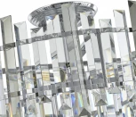 Потолочная люстра хрустальная на штанге Arte Milano Sorrento-4409 374409/7/60/470 CR (220V)