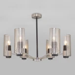 Потолочная люстра на штанге Eurosvet Grino 70139/6 никель (220V)