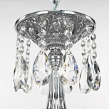 Подвесная люстра Bohemia AL7901 AL79101/10/250 B Ni (220V, подвески, на цепи, подсвечник, свеча)