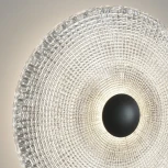 Настеный светильник светодиодный Eurosvet Titania 40032/1 LED черный (a070270) (220V, круглые)