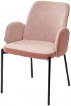 Стул M-City NIKKI VF109 розовый / VF110 брусничный