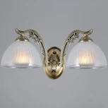 Бра ILLUMICO IL0723-2WSQ-24 AB SPICA