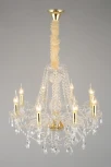 Подвесная люстра Aployt Koletta APL.755.13.08 (220V, хрусталь, на цепи, свеча)