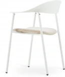 Стул Eila с подушкой пластик белый Stool Group арт.УТ000039779