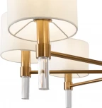 Подвесная люстра Freya Lino FR5186PL-08BS (220V, на цепи)