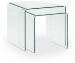 Журнальный стол La Forma (ex Julia Grup) Burano (Прозрачный/ Стекло) 23611