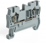 Зажим пружинный 2-х проводной проходной ЗНИ 4 мм2 Stekker 39952