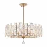 Потолочная люстра на штанге Arte Milano Sorrento-4209 374209/8/350/560 GD (220V, круглые)