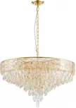 Подвесная люстра хрустальная Favourite Elysium 4720-18P (220V, на цепи)
