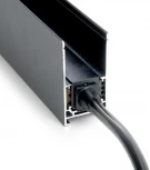 Токовод-коннектор для низковольтного шинопровода, черный Feron LD3001 41969