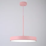 Подвесной светильник Wi-Fi Turna One D40 Pink By By ImperiumLoft Turna-One01 (LED, 220V, голосовое управление, умный дом - Алиса, на проводе, круглые)