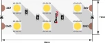 Светодиодная лента DesignLed LUX DSG5120-24-W-33