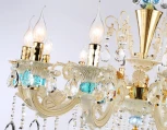 Подвесная люстра большая Ambrella TRADITIONAL TR4929 (220V, хрусталь, свеча)