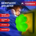 Ночник светодиодный с датчиком освещенности ЭРА NN-606-LS-GR