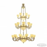 Подвесная люстра Bohemia 7100 71001P/12+9+6/360/3d GW P1 U Rose Y8 FA10S