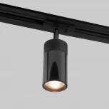 Трековый светильник однофазный чёрный жемчуг 9W 4200K Elektrostandard Riffe 85512/01