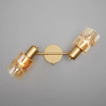 Спот на штанге Eurosvet Ansa 20120/2 перламутровое золото (220V, выключатель)