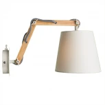 Бра на гибкой ножке Arte Lamp Pinocchio A5700AP-1WH (220V, выключатель)