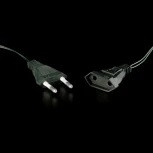 Светодиодная Гирлянда 10м Разноцветная 220В, 60 LED, Провод Зеленый ПВХ, IP20