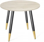 Стол SHT-TU14/ЛДСП 80 дуб беленый/чёрный муар/золото Sheffilton SHT-TU14 7971766402