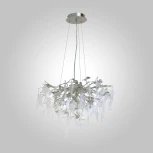 Подвесная люстра AM Group WOODSTAR WOODSTAR D600 SN (220V, на тросе, листья)