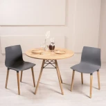 Пластиковый стул Кобе (Кобе серый) Woodville арт.589901