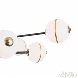 Потолочная люстра на штанге Arte Milano 272069/8 BK (LED, 220V, шарики)