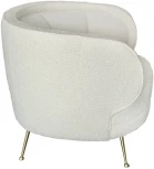 Кресло Garda Decor ZW-852 WH (Хром/Белый)