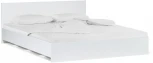 Двуспальная кровать Woodville Адайн 160х200 белое дерево / белое дерево 507382