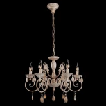 Подвесная люстра Eurosvet 10009 10009/6 золото с белым