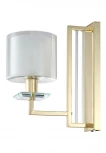 Бра Crystal Lux Nicolas AP1 GOLD/WHITE (220V)