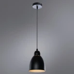 Подвесной светильник Arte Lamp Braccio A2054SP-1BK (220V, на проводе, круглые)