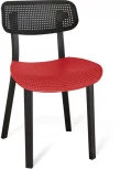 Стул SHT-S85 черный/черный/красный Sheffilton 2304646325