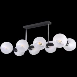 Потолочная люстра на штанге ILLUMICO IL9559-8PSQ-79 CR BK