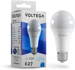 Лампочка светодиодная белая груша E27 15W Voltega General Purpose Bulb 15w 7157