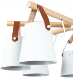 Потолочная люстра на штанге Arte Lamp Thomas A7032PL-8WH (220V)