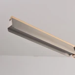 Подвесной светильник iLedex Vision 9309D-1200-2 GR+BK (220V, на проводе)