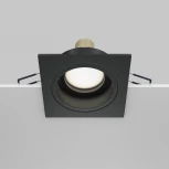 Встраиваемый светильник Atom GU10 1x50Вт Maytoni Technical DL026-2-01B (220V)