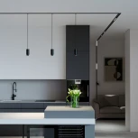 Трековый светильник однофазный Elektrostandard 85021/01 Nubis GU10 черный (220V, круглые)