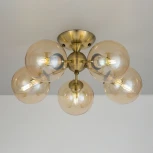 Потолочная люстра Citilux Томми CL102153 (220V, шарики, молекулы)