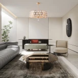 Потолочная люстра хрустальная на штанге Arte Milano Sorrento-1019 371019/8/300/580 GD (220V)