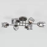 Потолочная люстра на штанге Eurosvet Hilari 30165/6 черный жемчуг (220V)