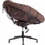 Кресло CLOUDE Tetchair (Рогожка,Металл/Коричневый) арт.21514