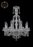 Подвесная люстра Art Classic 11.26 11.26.8.165.XL-62.Cr.B (220V, хрусталь, на цепи, подсвечник, свеча)